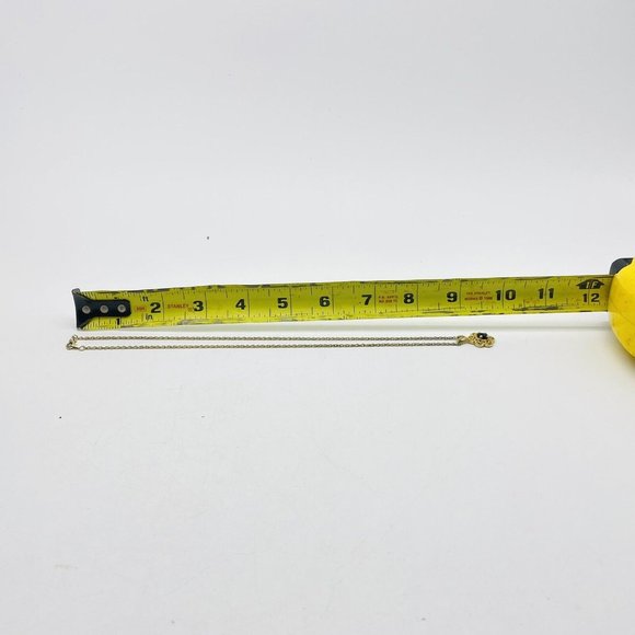 Vintage Filigree Charm Necklace Black Glass Bead Accent Gold Tone Delicate - Picture 5 of 6